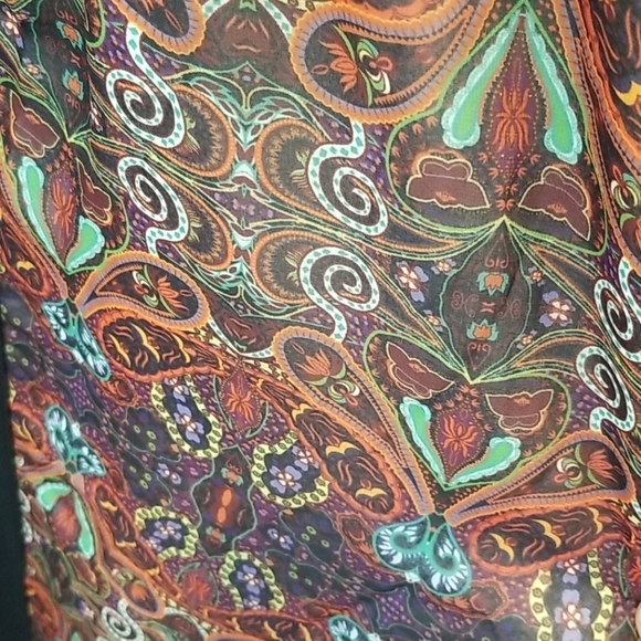 💕ADELYN RAE💕 Sleeveless Pattern Maxi Dress - Picture 7 of 11